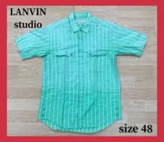 〇1861〇 LANVIN シャツ 男性