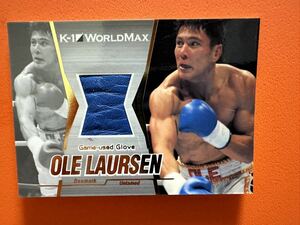 オーレ・ローセン　OLE LAURSEN グローブカード　k-1 WORLD MAX 2008 EPOCH