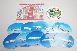 ★ JAL B747-300 / 超じんせーエンジョイ！たまごっちプラス / DISNEY ON TOUR などステッカーまとめてセット