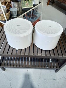 2個セット BOSE ボーズ FreeSpace DS 16F Loudspeaker 天井埋め込み型スピーカー 天吊りラウドスピーカーペア 動作確認済み