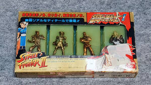 ★☆BANDAI (バンダイ) STREETFIGHTERII (ストリートファイターII) 鋼の戦士I メタルフィギュア 新品・未開封 1992年(平成4年)当時モノ A