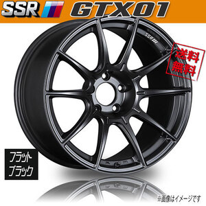 ホイール新品 2本セット SSR GTX01 フラットブラック 19インチ 5H120 9.5J+38 業販4本購入で送料無料