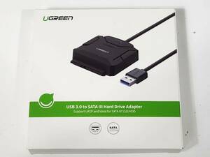 □UGREEN USB3.0 to SATA Ⅲ Hard Drive Adapter SATA USB 変換ケーブル SATA 変換アダプター 電源アダプター付属なし