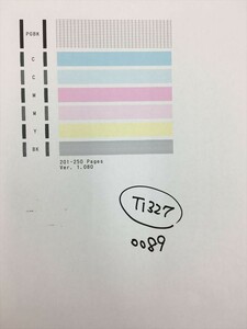 【T1327】プリンターヘッド ジャンク 印字確認済み QY6-0089 CANON キャノン TS5030 /TS5030S/TS6030/TS6130/TS6230/TS6330用