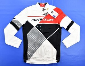 送料無料5★PEARL IZUMI★パール・イズミ 3455-BL プリントジャージ size:L セクション