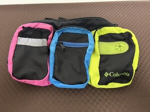 美品　A2　Columbia　コロンビア　PU7059　ウエストバッグ　ブランドバッグ　カラフル　横約31㎝　縦約17㎝　マチ約11㎝　メンズ　現状品