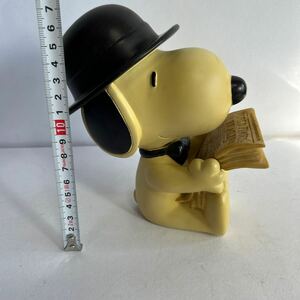 陶器人形　フィギュア ソフビ ビンテージ スヌーピー　SNOOPY 加藤工芸　置物　廃盤　スヌーピーのみ【KAMI10-052308】