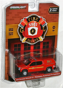 Greenlight 1/64 2020 Chevrolet Silverado Z71 シボレー シルバラード 消防車 Philadelphia 消防司令車 グリーンライト Fire & Rescue