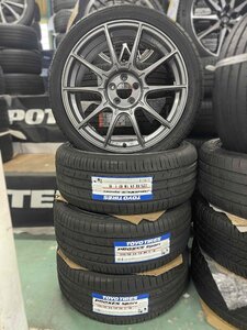 ●[アウトレット品] SSR GTV01 18インチホイール +[新品] トーヨー プロクセス スポーツ225/40R18 2023年製 4本セット！86,BRZ,プリウス,et