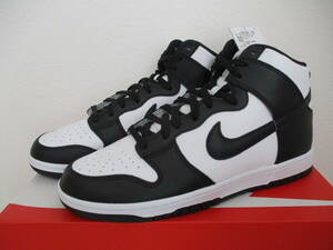 新品★NIKE DUNK HI RETRO*ナイキダンクハイレトロ★DD1399-105 PANDA パンダ ホワイト/ブラック 29.0cm