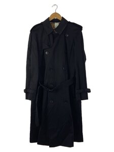 BURBERRY LONDON◆トレンチコート/46/コットン/BLK//