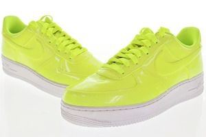 ナイキ NIKE AIR FORCE 1 07 LV8 UV VOLT 28cm AJ9505-700 エア フォース 1 エレベイト ウルトラバイオレット ボルト イエロー 黄色240617