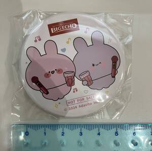 あさみみちゃん　缶バッジ 非売品　ビッグエコー