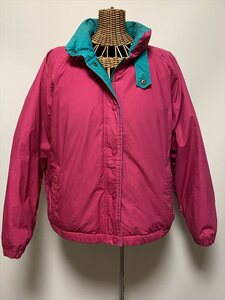 ★USED/80-90s VINTAGE/EDDIE BAUER/DOWN JACKET/L SIZE/WOMAN/エディバウアー/プレミアムグース/ダウンジャケット/黒タグ/ビンテージ★