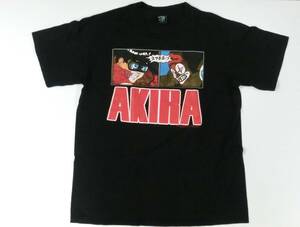 90s アキラ AKIRA 半袖 Tシャツ ブラック 黒 希少 レア ヴィンテージ USA製 HOLOUBEK XL 金田 ジョーカー コンディション良好 メンズ