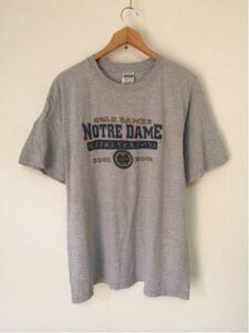 NOTRE DAME/GILDAN(USA)ビンテージTシャツ