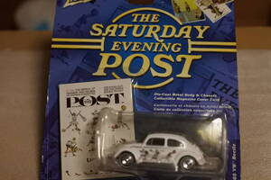 ジョニーライトニング　THE SATURDAY EVENING POST　1965　VW　ビートル　白　未開封品　レアモデル