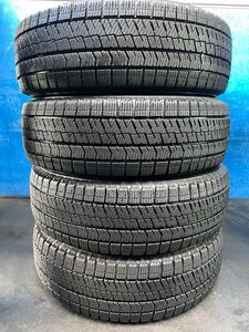 【BRIDGESTONE BLIZZAK VRX2ブリヂストン】《195/65R15 91Q》21年製【送料無料※一部地域有料】中古スタッドレスタイヤ4本セット◆バリ山◆