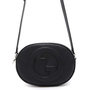 グッチ ショルダーバッグ ブロンディ レザー 760175 GUCCI バッグ 黒 【安心保証】