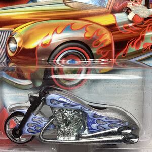 ☆ホットウィール☆ スコーチン　スクーター　シルバー　HOLIDAY RODS ホリデー　ロッド　クリスマス　Hot Wheels