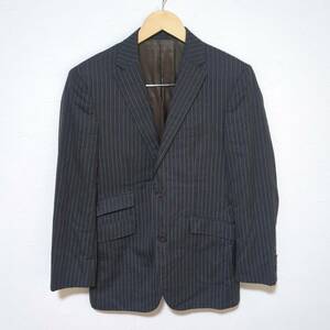 T007 BURBERRY バーバリー テーラードジャケット 36R S位 三陽商会 ウール100% スーパー110’s使用 グレー