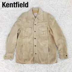 Kentfieldスエードシャツジャケット　レザージャケット　ベージュL