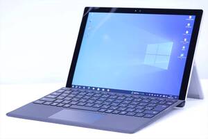 1円～ 超軽量 タブレットPC Surface Pro 4 i5-6300U RAM8G SSD256G 12.3PixelSense Win10 新品キーボード追加可能