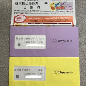 すかいらーく 株主優待　17000円分