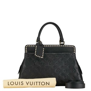 ルイ ヴィトン モノグラム アンプラント ヴォージュ ハンドバッグ ショルダーバッグ 2WAY M41491 ノワール LOUIS VUITTON 【中古】