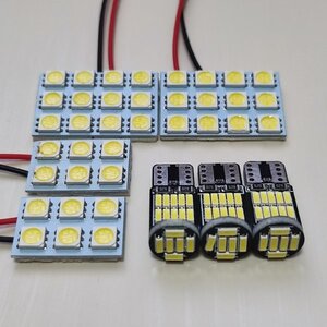 レネゲード サンルーフ 爆光！T10 LED ルームランプ 7点セット ホワイト ジープ /s24/s6/26