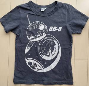 BREEZEブリーズ JUNK STORE☆半袖 Tシャツ☆サイズ 120☆ディズニー STAR WARS スターウォーズ BB-8☆スミクロ