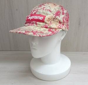 Supreme/シュプリーム/キャップ/Washed Chino Twill Camp Cap/レッド系