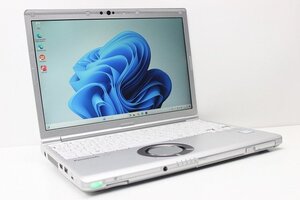 1円スタート ノートパソコン Windows11 WPS office搭載 Panasonic レッツノート CF-SV8 第8世代 Core i5 SSD256GB メモリ8GB カメラ