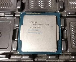 Intel Core i7-4770 3.40GHz （第4世代） 送料無料 CPU