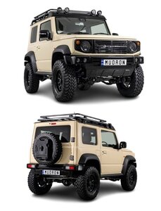 AIMGAIN MUDRON ADVENTURE CLASSIC SUZUKI スズキ JIMNY SIERRA ジムニーシエラ JB74W フルキット 5点 エイムゲイン エアロセット エアロ