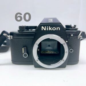 1AC052 Nikon EM ボディ ニコン ブラック レトロ 現状品 動作未確認