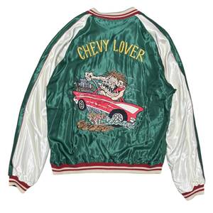 未使用 テーラー東洋 TIGER HEAD×CHEVY LOVERタイガーヘッド シェビーラバー スーベニアジャケット size:XXL スカジャン