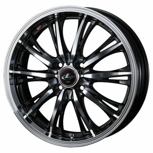 YOKOHAMA BluEarth-GT AE51 205/65R16 LEONIS RT PBMC 16インチ 6J+50 4H-100 4本セット