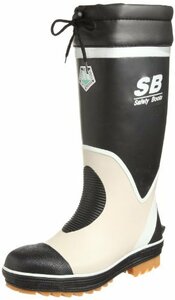 [サンダンス] 作業用 カラー 長靴 カバー付き 安全靴 SB-4CF メンズ ブラック 24.5 cm~25.0 cm