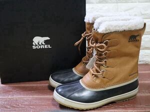 新品 29㎝(US11) SOREL ソレル　メンズ　スノーブーツ 1964 パックナイロン　ウォータープルーフ　PAC NYLON WP キャメル