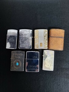 ★ZIPPO★ZIPPOまとめ売り★７本★オイルライター★ジッポー★ジッポライターまとめ売り★喫煙具★ZIPPOライター★着火未確認