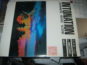 V.A. / INTONATION ; JAPANESE MUSIC SCENE VOL.1 10”+BOOKLET 黒色エレジー 天晴楽団 能勢慶子＆TUNE-UP PARA MUSIC BAND 鈴木慶一