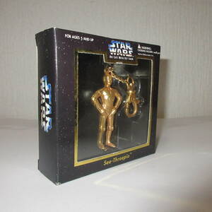 新品 PLACO TOYS スター・ウォーズ STARWARS See-Threepio C-3PO ドロイド DIE CAST METAL ダイキャスト メタル フィギュア キーホルダー