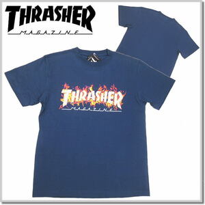 スラッシャー THRASHER FLARE T-SHIRT TH91340-SLATE-M 半袖Tシャツ カットソー