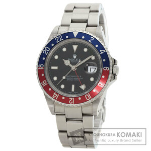 ROLEX ロレックス 16710 GMTマスター2 青赤ベゼル 腕時計 ステンレススチール SS メンズ 中古