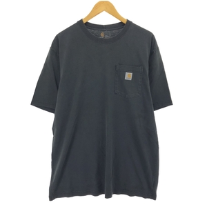 古着 カーハート Carhartt ORIGINAL FIT 半袖 ワンポイントロゴポケットTシャツ メンズL相当 /eaa432827