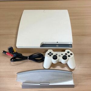 PS3 プレステ3 CECH-2500A ホワイト PlayStation3 /ワイヤレス コントローラー デュアルショック3 等SONY ソニー (8-1)
