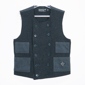 NEIGHBORHOOD ネイバーフッド 15AW RUSS/WE-VEST 152BENH-JKM02 ベスト トップス グレー Novk