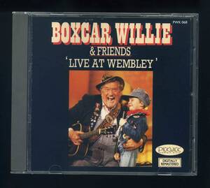 ★即決！美品　ボックスカー・ウィリー　BOXCAR　WILLIE＆FRIENDS　LIVE　AT　WEMBLEY