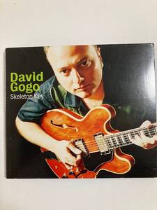 【ブルース】デヴィッド・ゴーゴ（David Gogo)「スケルトン・キー（Skeleton Key)」(レア)中古CD、USオリジナル再盤、BL-322